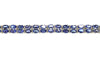 Tanzanite & Diamond Double Row Bracelet/Item code: BR 2