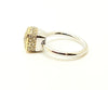 Vintage Diamond Halo  Ring In 14k Yellow / White Gold