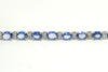 Art Deco Blue Sapphire & Diamond Bracelet AD NO. 2879