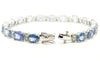 Art Deco Blue Sapphire & Diamond Bracelet AD NO. 2879