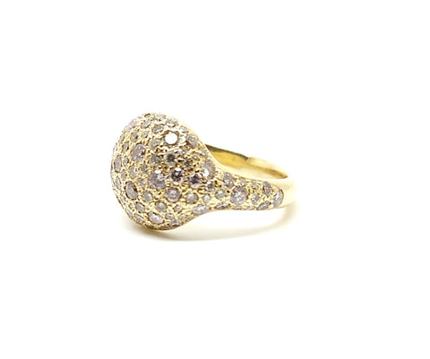 Micropave Diamond  Ring