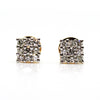 Square Free Cut Diamond Earring Ad No. 0136