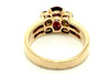 Ruby & Diamond Hot Cake Ring Ad No. 0480