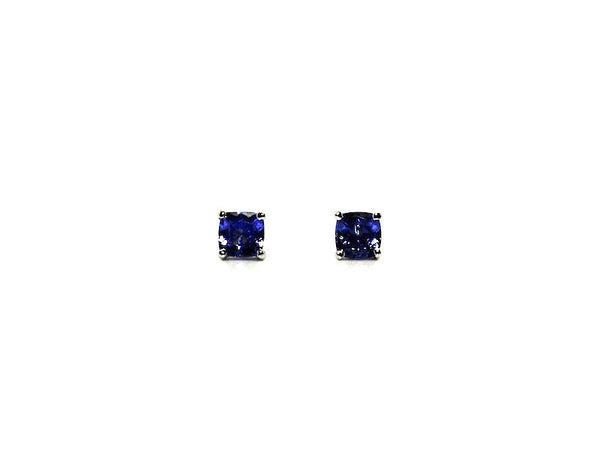 Tanzanite Stud Cushion Cut Ad No.1059 (5mm )