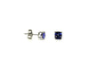 Tanzanite Stud Cushion Cut Ad No.1059 (5mm )