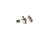 Pink Sapphire And Diamond Trigrand Earring Ad No. 044 (6/4mm)