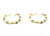 Diamond Hoop Earring In And Out Ad No.1105