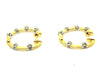 Diamond Hoop Earring In And Out Ad No.1105