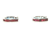 Reversable Ruby And Blue Sapphire Earring Ad No.0711
