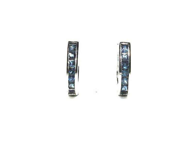 Reversable Ruby And Blue Sapphire Earring Ad No.0711